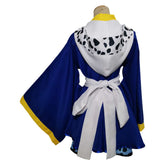 One Piece Trafalgar D. Water Law Crossplay Lolita Kleid Halloween Karneval Outfits